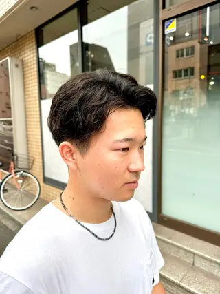メンズ 米元 春奈のヘアスタイル