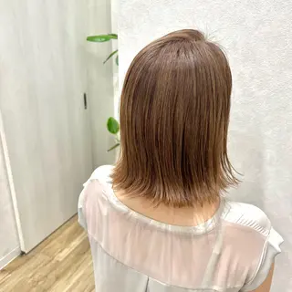 ミディアム カラー 🍇おぐら めぐみ🍇のヘアスタイル