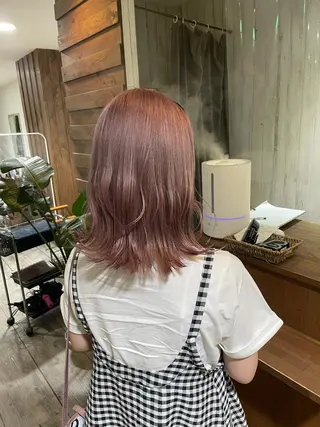 ミディアム soyon心斎橋所属・♡透明感/艶カラー/ M a I ♡のヘアスタイル
