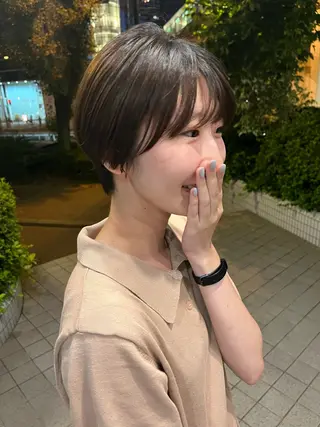 ショート 梅田美容室/カット /Maoのヘアスタイル