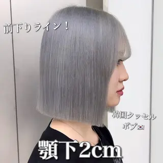 ミディアム ボブ特化 似合わせヘア/かずきのヘアスタイル