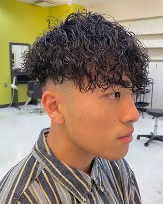 パーマ メンズ 年間2000名担当◎ パーマ職人/仲原佑樹のヘアスタイル