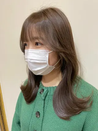 ミディアム こいけ ほのかのヘアスタイル