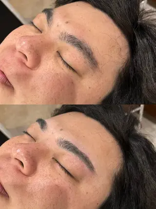 メンズ アイブロウ BARBER MIKI所属・BARBERMIKI メンズ眉毛のその他イメージ