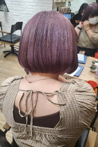 ミディアム カラー パーソナルカラー 診断🍀マリンのヘアスタイル