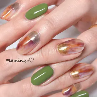 ネイル 浮きにくいフィルイン ｜上品シンプルネイルのネイルデザイン