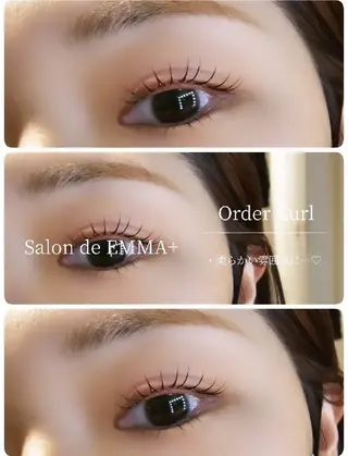 マツエク・マツパ EMMA plus．のマツエク・マツパデザイン