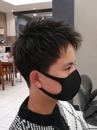 ショート キッズ D/i所属・4店舗フリーランスⅠ Y/no〈夜のスパ〉のヘアスタイル