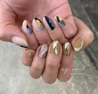 ネイル 井上 梓のネイルデザイン