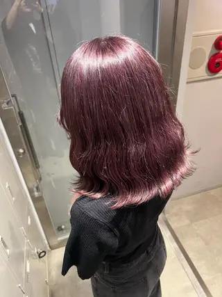 セミロング カラー 韓国レイヤーカット /REIのヘアスタイル