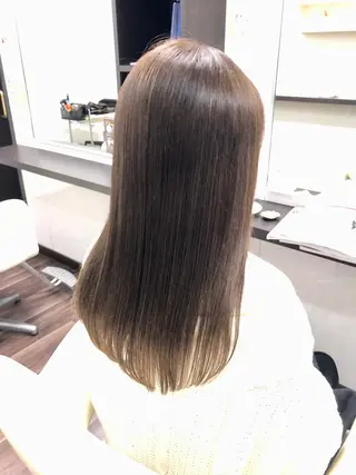 ロング 田光 美華のヘアスタイル