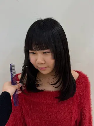 セミロング HELLO's  ステラプレイス店所属・後藤 悠希のヘアスタイル