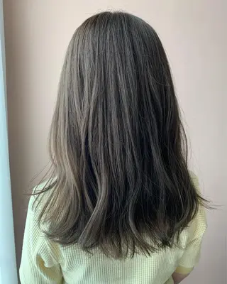 ロング カラー hub hair レイヤー/透明感のヘアスタイル