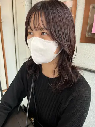 セミロング カラー 🌼sunc HINAMI🌼のヘアスタイル