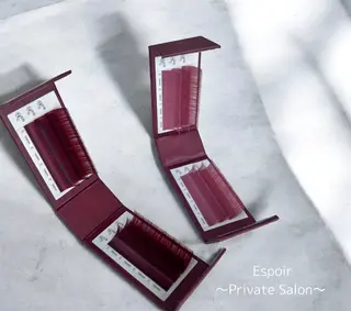 マツエク・マツパ Espoir プライベートサロンのマツエク・マツパデザイン