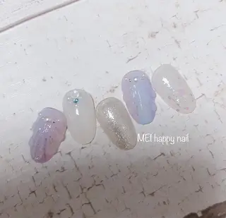 ネイル 北浦和 自爪育成ケアのネイルデザイン