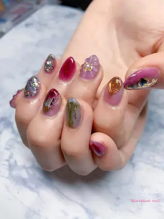 ミディアム ネイル Style Nailのネイルデザイン