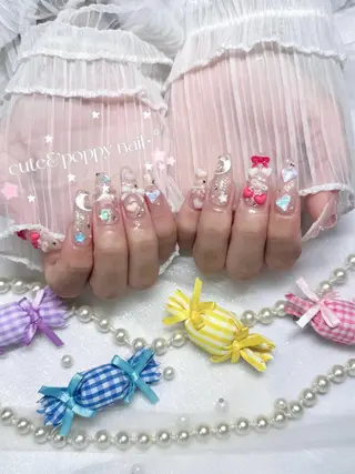 ネイル 🎀Mai 🎀2/1空✩.*のネイルデザイン