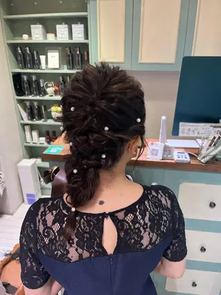 ヘアアレンジ 坂口 愛のヘアスタイル