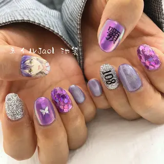 ミディアム nail jaol池袋店所属・ネイルJaol 池袋のネイルデザイン