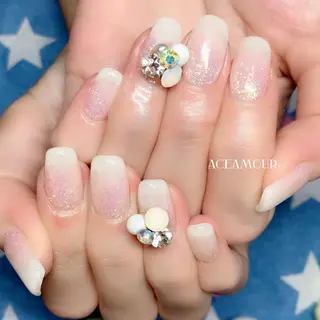 ネイル ネイル/耳つぼ /新ホワイトニングのネイルデザイン