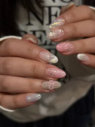 ネイル 8113 海外/y2k/韓国のネイルデザイン