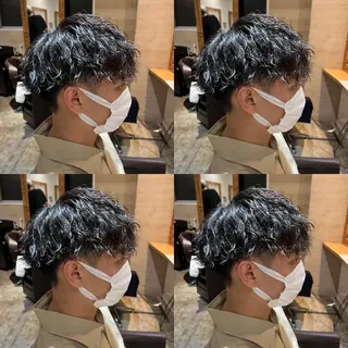 メンズ 👑メンズパーマ特化 店長望月謙二郎👑のヘアスタイル