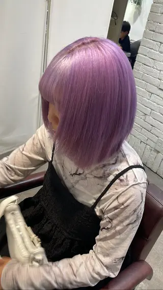ミディアム カラー シマノ フミヤのヘアスタイル