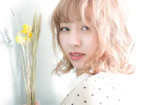 ミディアム HAILEY所属・ブリーチ・縮毛矯正 特化　山下良孝✂️のヘアスタイル