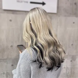 ロング カラー MIRAC所属・Ryoichi⛓️ 韓国ヘア/ハイトーンのヘアスタイル