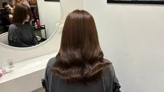 ミディアム NANA🍊/熊谷 /縮毛矯正/髪質改善のヘアスタイル