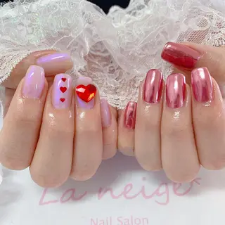 ネイル La neige* yuki 🥯🍑のネイルデザイン