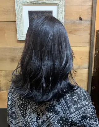 ミディアム カラー SHIAN 八王子👼鬼塚さやかのヘアスタイル