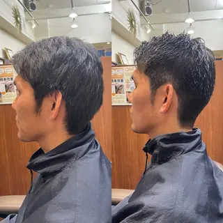 ショート メンズ トレサンパ所属・💈トレサンパ 💈金山駅✂︎愛実のヘアスタイル