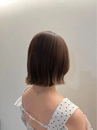 ショート カラー 赤石るな ／nabi  船橋のヘアスタイル