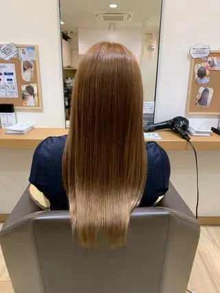 ロング カラー 🫧透明感 カラー/ うる艶髪/🎀みずきのヘアスタイル