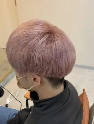 ショート カラー メンズ クセを最大限に活かす メンズパーマ奈良大祐のヘアスタイル