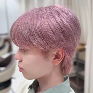 カラー メンズ ラフィス池袋所属・✨本格的韓国スタイル 特化✨ﾊﾙｶ✨️のヘアスタイル