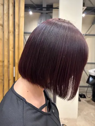 ショート カラー ユウリ YURIのヘアスタイル
