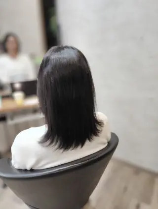 セミロング オーガニックカラー＆トリートメントスパ専門　SEN（せん）富士見台店所属・オーガニックカラー トリートメントSENのヘアスタイル