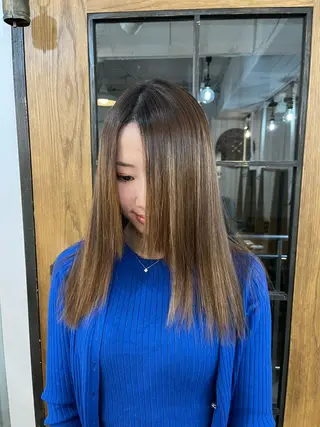 ロング SALOWIN新宿三丁目frente所属・髪質改善/艶カラー MISATOのヘアスタイル