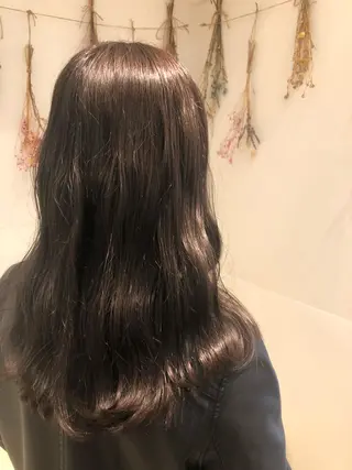 セミロング カラー はだゆうき @hadadan08のヘアスタイル