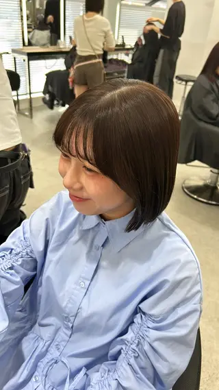ロング メンズ 艶感ミルクティー🤍 色落ち綺麗🤍ともやのヘアスタイル