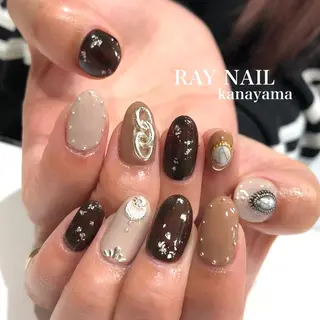 ネイル Arowa 伊田のネイルデザイン