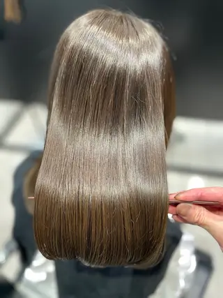 セミロング 【髪質改善・美髪】 佐々井のヘアスタイル