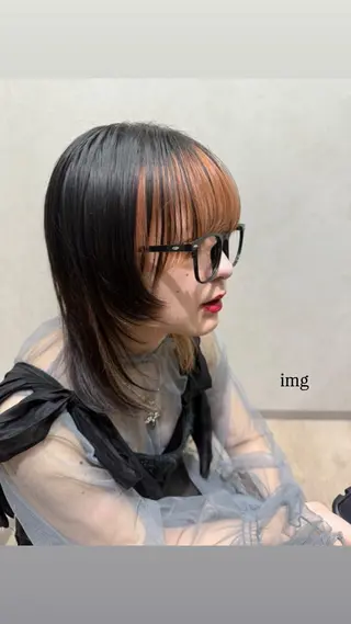 カラー coco /艶々透明感ｶﾗｰのヘアスタイル