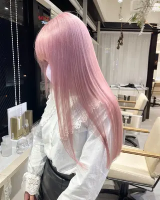 カラー 渋谷/ハイトーン/ 💫airi🪽のヘアスタイル