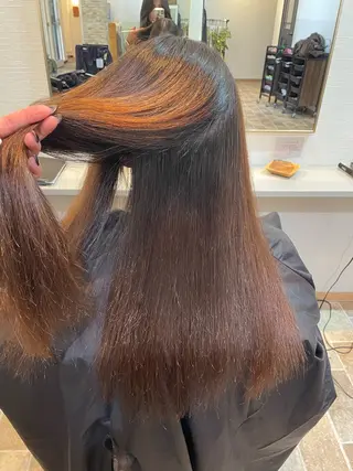 ロング カラー Ammi hair所属・YUI/ ブリーチカラー🌷のヘアスタイル