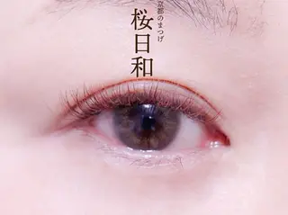 マツエク・マツパ 京都のまつげ桜日和 小島美桜のマツエク・マツパデザイン