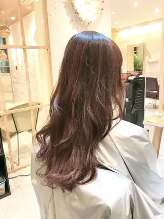 セミロング カラー 髪質改善・艶髪特化 木村侑平のヘアスタイル